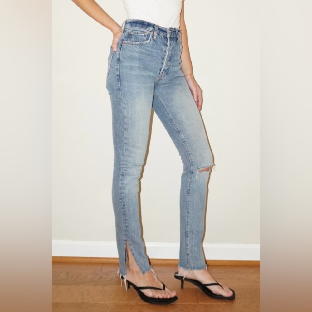 Free People High-Waisted Skinny Jeans